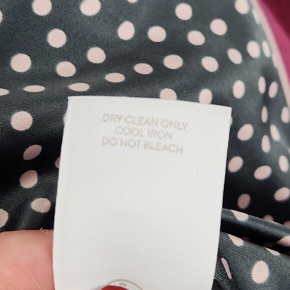 Boden Jacket Womens 14 Red Stretch Velvet Blazer Single Button Classic Career - Picture 12 of 14